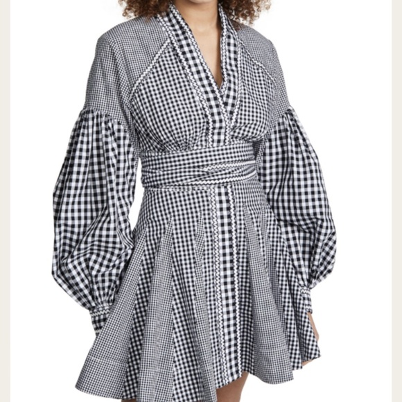 TRYING TO FIND ACLER LELLA DRESS IN BLACK GINGHAM - Picture 1 of 1